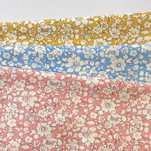 0.5m/1m/3m 리버티 컬러 꽃 프린트 100% 코튼 포플린 원단 아동 의류 드레스에 적합 DIY 봉제 수공예품