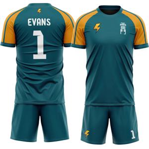 남성용 저지 세트 일본 애니메이션 이나즈마 일레븐 라이몬 3D 프린트 티셔츠 반바지 2종 세트 아웃도어 스포츠 탑 티셔츠 아동용 티셔츠