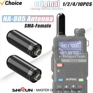 오리지널 나고야 NA-805 안테나 SMA-암 듀얼 밴드 안테나 136-174/400-520MHz 바오펑 UV-5R 미니 DM32 콴셩 TK115 라디오용