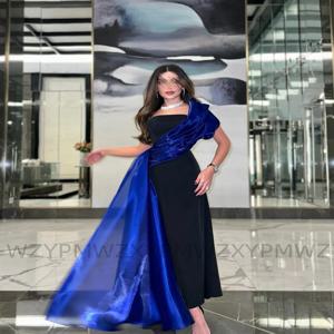 맞춤형 이브닝 드레스 Ypmwzx 원숄더 시스 플로어 길이 발렌타인데이 가운 웨딩드레스