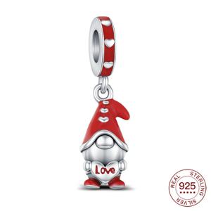 2025 925 스털링 실버 참 드워프 비즈 쥬얼리 제작 오리지널 팔찌 발렌타인데이 패션 쥬얼리 선물