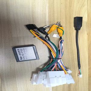 민준 16핀 자동차 배선 하네스 어댑터 (포드, 현대, 기아용) 및 일반적으로 안드로이드 라디오 전원 케이블