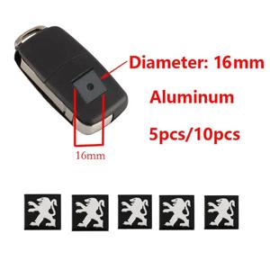 푸조 전용 키 쉘 엠블럼 스티커, 푸조 206 208 301 308 406 508 2008 3008 박서 트래블러 e-208에 적합