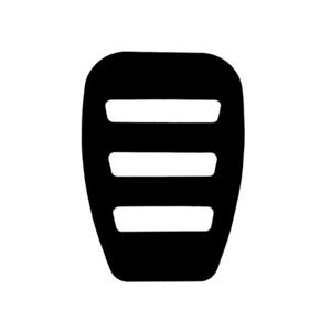 새로운 PP 포켓 스퀘어 홀더 블랙 유니버설 사이즈 손수건 보관함 스카프 실크 고정 클립 정장 액세서리