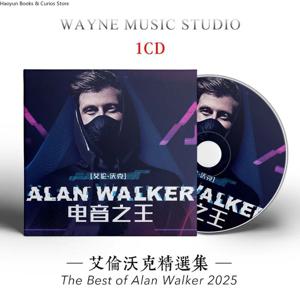 Alan Walker 24곡 히트곡 CD- Faded, Sing Me to Sleep - 자동차, 가정, 여행용 전자 음악 디스크, 1CD