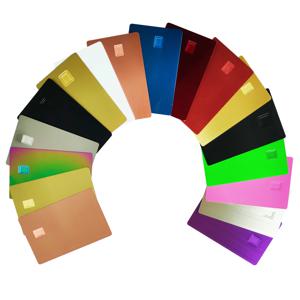 1 조각 0.8mm 녹음 없음 인쇄 가능한 금속 HICO 마그네틱 스트립 빈 비즈니스 회원 액세스 제어 카드