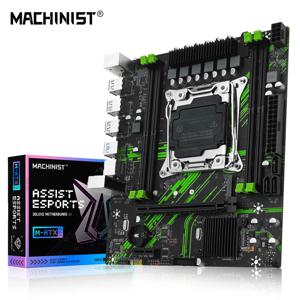 MACHINIST X99 PR9 X99 마더보드 지원 LGA 2011-3 Intel Xeon E5 V3&V4 CPU DDR4 RAM SATA/NVME M.2 슬롯 USB3.0