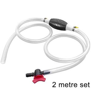 2M PVC 편리한 수동 가스 오일 펌프 자동차 연료 펌프 핸드 밀짚 펌프 액체 가솔린 튜닝을위한 내구성 연료 가솔린 디젤 펌프