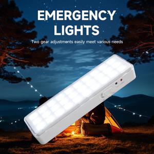 LED 비상 조명 충전식 휴대용 실내 소방 램프 벽걸이 형 홈 조명 30LED 종료 램프 캠핑 랜턴