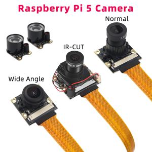 Raspberry Pi 5 카메라 5MP 1080P RPI 5 Pi5 Zero용 야간 투시경 광각 IR-CUT FF AF 카메라 옵션