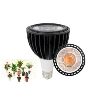 LED 전체 스펙트럼 식물 성장 조명, Ra98 식물 램프 AC85-265V, E27 Par30 스포트라이트, 25W, 30W
