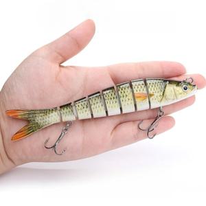 싱킹 워블러 낚시는 베이스 Isca Crankbait13.5cm 19g에 대한 멀티 관절 Swimbait 하드 미끼 낚시 태클을 미끼