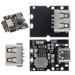 PLR Type-C USB 5V 2A 부스트 컨버터 스텝 업 전원 모듈 리튬 배터리 충전 보호 보드 DIY 충전기 용 LED 디스플레이