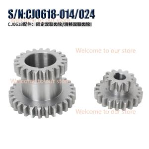이중 기어 금속 선반 기어, 이중 기어 이중 기어, Cj0618 톱니, T29Xt21, T20Xt12