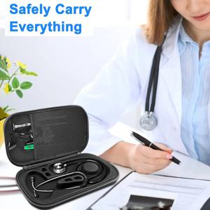 휴대용 청진기 케이스, 간호사, Doct에 적합한 3M Littmann 청진기와 호환되는 충격 방지 여행용 휴대용 청진기 가방