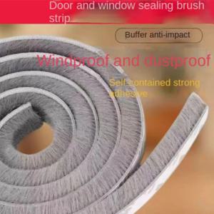 5/10/20M 자체 접착 울 씰링 스트립, 알루미늄 합금 도어 및 창 단열재, 방음 및 충돌 방지