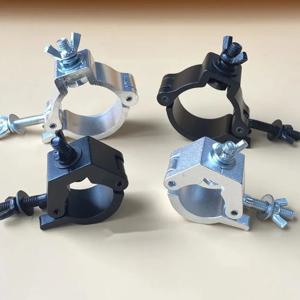 스테이지 O 클램프 알루미늄 트러스 조명용 후크 28-35mm 48-51mm 튜브 조명 스탠드 행거 클로 DJ 무빙 헤드 DMX LED 포그 머신