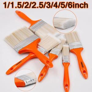 페인트 브러쉬 벽 페인트 브러시 PET 부드러운 강모 내구성 청소 브러시 ​​ABS 핸들 홈 인테리어 유화 브러쉬 도구