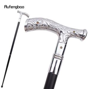 흰 꽃 독수리 토템 릴리프 코스프레 지팡이, 패션 스틱, 신사 크로시에 손잡이 워킹 스틱, 92cm