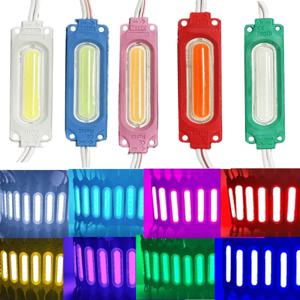 도매 10 개/몫 12V 다색 Led 모듈 COB 라이트 백라이트 상점 배너 방수 IP65 크리스마스 장식 따뜻한 화이트