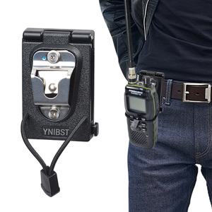 휴대용 cb무전기 CB 스피커 마이크 벨트 클립, 전술 라디오 홀스터, 의무 벨트, 경찰 법 집행 워키토키 거치대