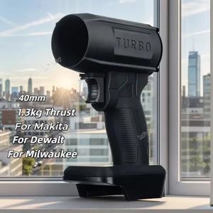 130000   로터리 세차 에어건 브러시리스 40MM 터보 제트 팬 Makita 18V-21V 용 전기 강력한 송풍기 제설 공기 건조기