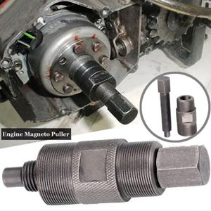 마그네토 고정자 로터 도구 플라이휠 풀러 제거 도구 추출기 모터 크로스 키트 가와사키 스즈키 혼다 야마하 27mm 24mm