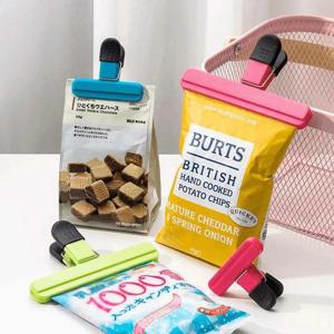 3PCS T 형 식품 씰링 클립 스낵 패키지 강력한 씰링 클립 누출 방지 방습 비닐 봉투 씰링 클립