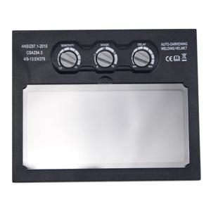LI 배터리 태양광 자동 어두워짐/차광 용접 마스크 및 용접 헬멧용 트루 컬러 용접 필터 렌즈