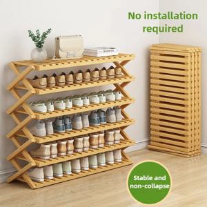 집 현관까지 무료 설치, 간단한 다층 임대 주택, 신발장, 기숙사 수납장, 접이식 신발장