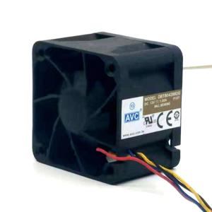 AVC 4028 12V 1A DBTB0428B2G 고속 서버 팬용 40mm 강력한 냉각 팬, 40*40*28mm 듀얼 볼 베어링 4-와이어 4 핀 PWM