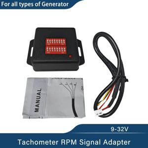 ELING 최신 범용 타코미터 송신기 어댑터 모든 유형의 발전기 9-32V와 호환되는 RPM 신호