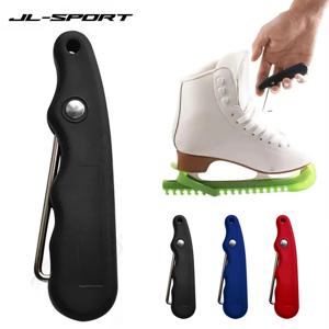 확장 후크 접이식 휴대용 블랙 내구성 실용 아이스 하키 스케이트 레이스 강화제 그림 롤러 스포츠에 대한 인체 공학적