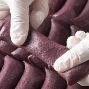 [떡미당] 무설탕 곤약가래떡 흑미 흑미곤약가래떡500g