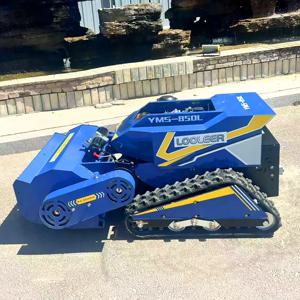 맞춤형 800Mm 절단 폭 자동 원격 컨트롤러 로봇 잔디 깍는 기계