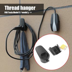 테슬라 모델 3 Y 차량용 충전 케이블 정리대, 섀시 브래킷 충전기 홀더, 충전 케이블 벽걸이 홀더, 자동차 액세서리