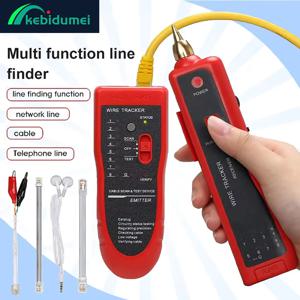 Kebidumei 이더넷 LAN 네트워크 케이블 테스터 RJ45 RJ11 LAN 라인 테스터 파인더 전화선 추적기 수신기 네트워크 도구 수리