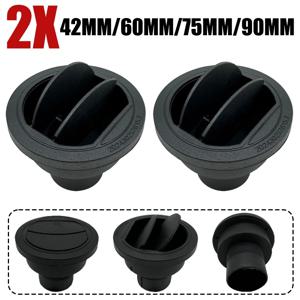 2X 42/60/75/90mm 주차 디젤 히터 따뜻한 공기 환기 덕트 파이프 배출구 회전식 배기 조이너 커넥터 자동차 트럭 밴 캠핑카