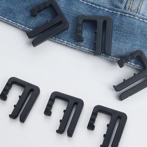 3Pcs 세련된 청바지 허리 확장기 Nonsewing 허리 조정 클립 여성 액세서리