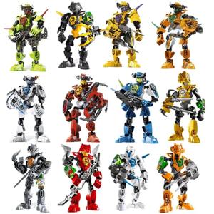 미래 전사 바이오닉 블록 - 교육용 피규어 로봇 DIY 조립 장난감 어린이용