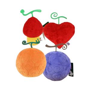 원래 애니메이션 원피스 플러시 Gum-Gum Op-Op 과일 장난감 부드러운 어린이 생일 파티 선물