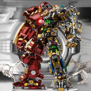 2700 + pcs 철 영웅 블록 액션 피규어 마크 빌딩 세트 버스터 Mech DIY 벽돌 소장 장난감 소년 성인 어린이 선물