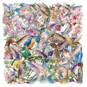 50개 벌새 스티커 창의적인 전화기 커뮤니티 스케이트보드 DIY 패션 기숙사 방 향수 방수 스티커