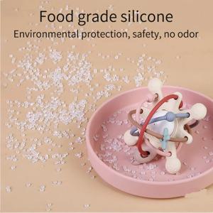 딸랑이 & 감각 치발기 침대 벨 실리콘 몬테소리 공 신생아 아기 장난감 유아용 선물 발달 게임 0-36개월