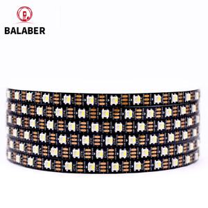 Sk6812 DC 12V RGBW RGBWW 5050SMD 독립적으로 주소 지정 가능 30/60/144 LED/m IP30/65/67 검정색/흰색 PCB 와이어 1-5미터