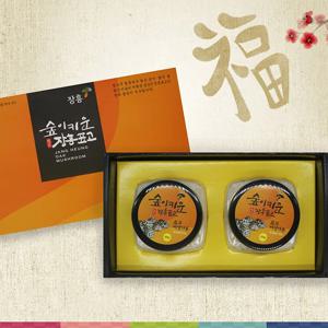 [장흥표고] 표고버섯 분말세트 100g x 2입 (쇼핑백포함)