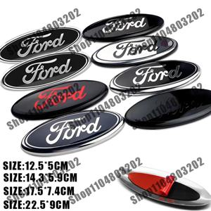 12.5cm 14.3cm 17.5cm 22.5cm 자동차 로고 후드 리어 트렁크 배지 엠블럼 포드 포커스 mk2 mk3 피에스타 mk7 레인저 몬데오 mk4 S-MAX 쿠가용