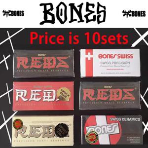 10세트 한 박스 정품 스케이트보드 베어링 608 고속 회전 세라믹 베어링 정밀 스케이트보드 베어링 롤러 스케이트