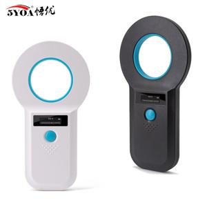 5YOA 휴대용 동물 애완 동물 마이크로 칩 리더 OLED 디스플레이 EMID FDX-B ISO11784/85 RFID EMID 마이크로 칩 스캐너 충전식 개 고양이