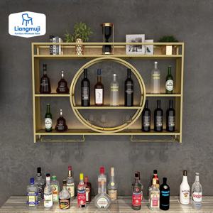 와인 바 홀더 어댑터 싱글 미니어처 블랙 컵 글라스 보관 와인 캐비닛 장식 캐비닛 벽걸이 와인 랙 병